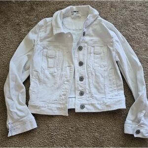 Universal Thread White Denim Jacket